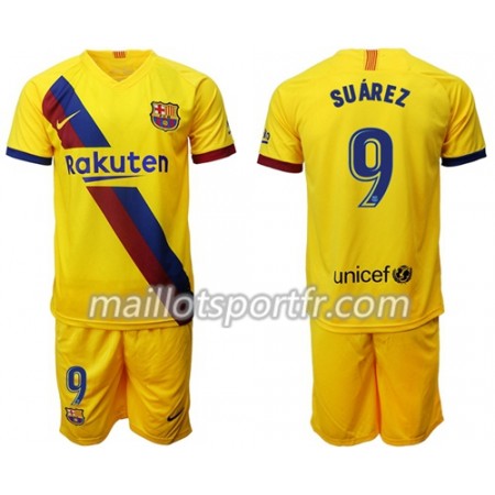 Maillot de Foot Barcelone Luis Suarez 9 Enfant Exterieur 2019/20